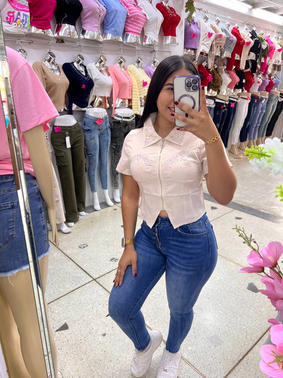 Camisas cortas
