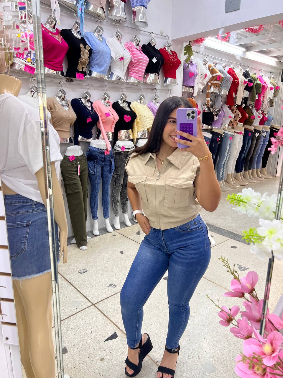 Camisa cargo importada