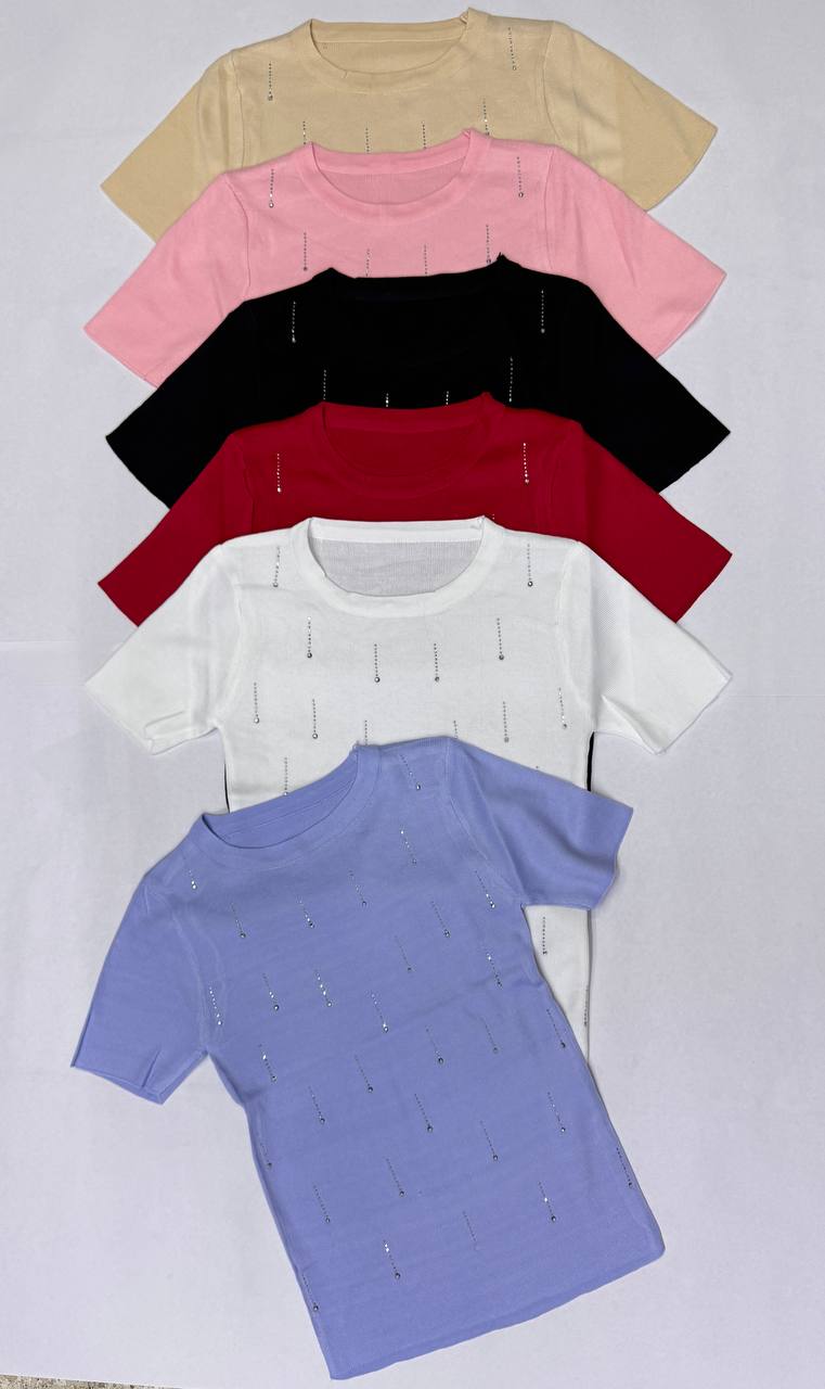 Blusas hilo brillo