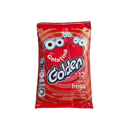 Gelatina Golden Fresa 96g