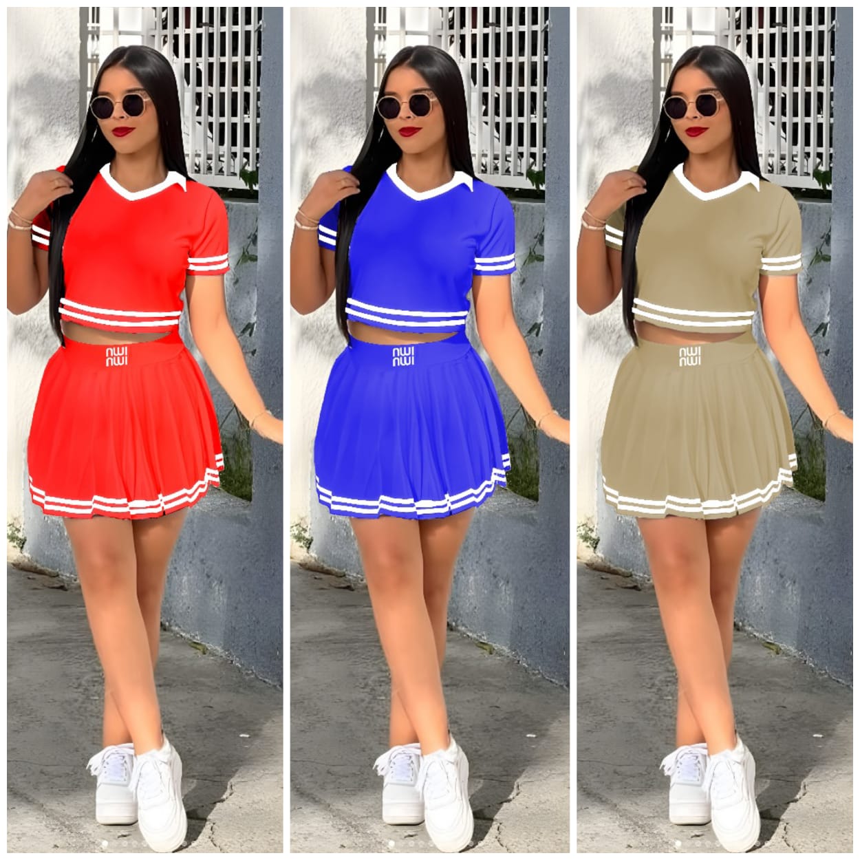 Conjunto de falda