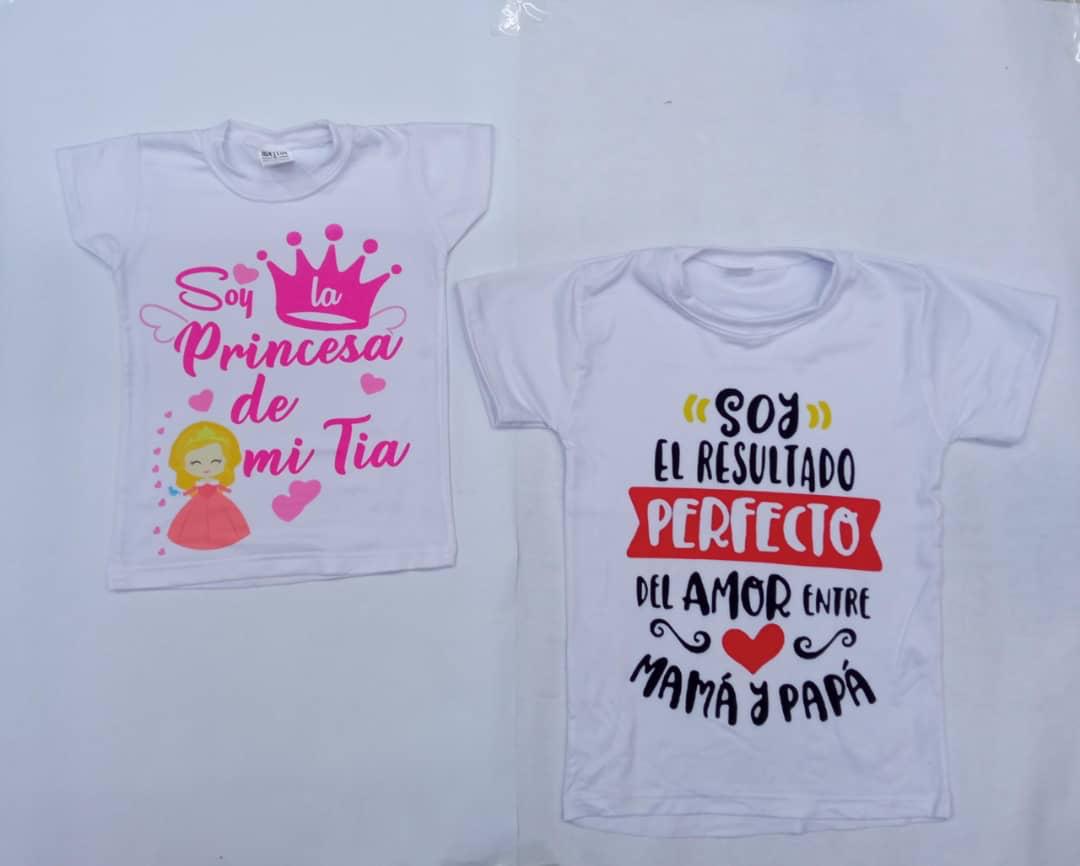 Franelas de niño