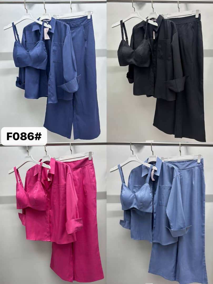 Conjunto 3 piezas importados 