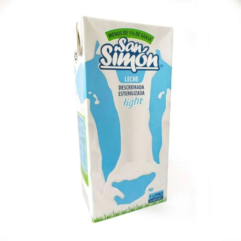 Leche Descremada San Simón 1L