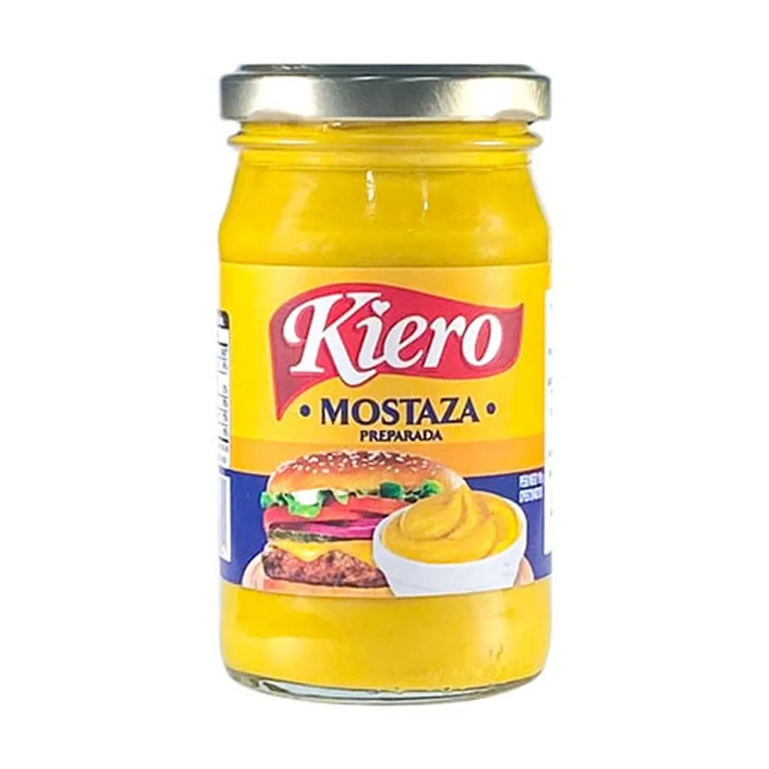 Mostaza Preparada Kiero 190g