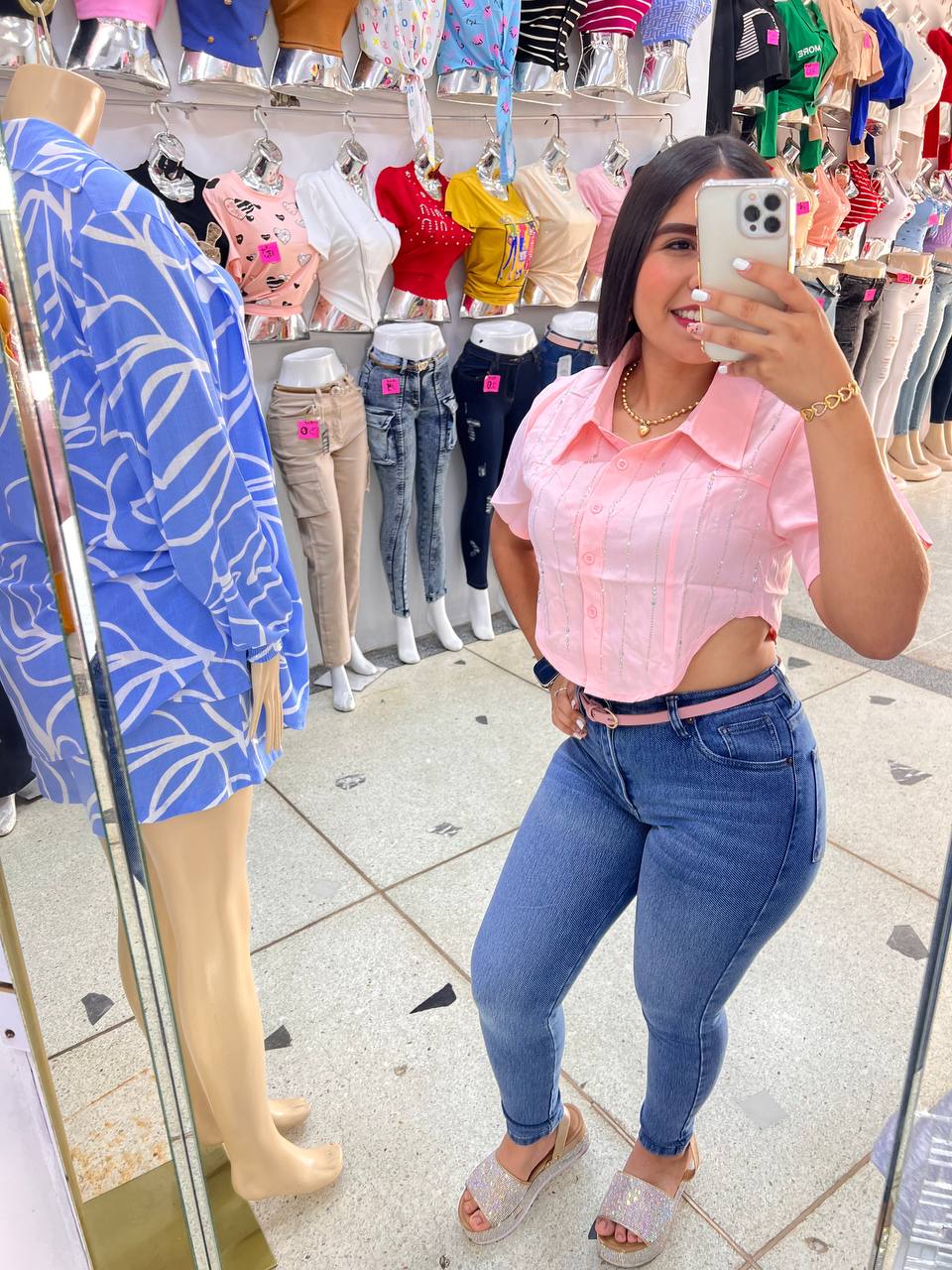 Camisa manga corta