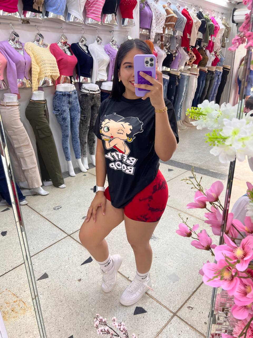 Oversize betty boop
