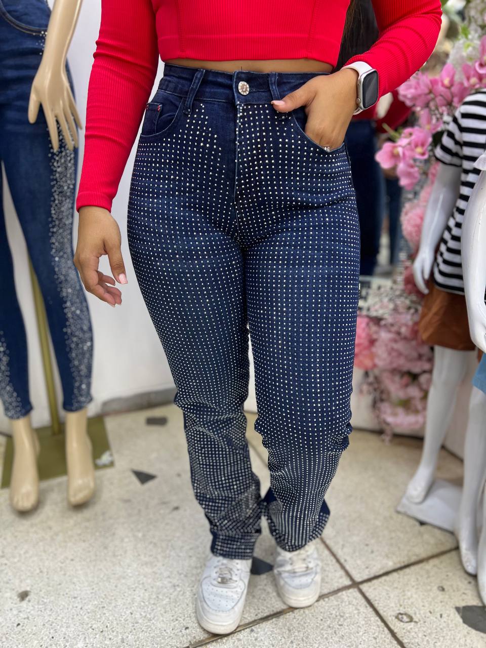 Pantalon mtk brillante 