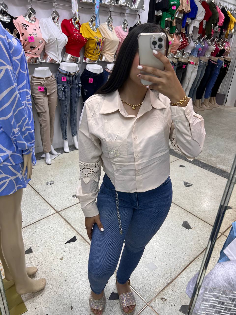 Camisa manga larga