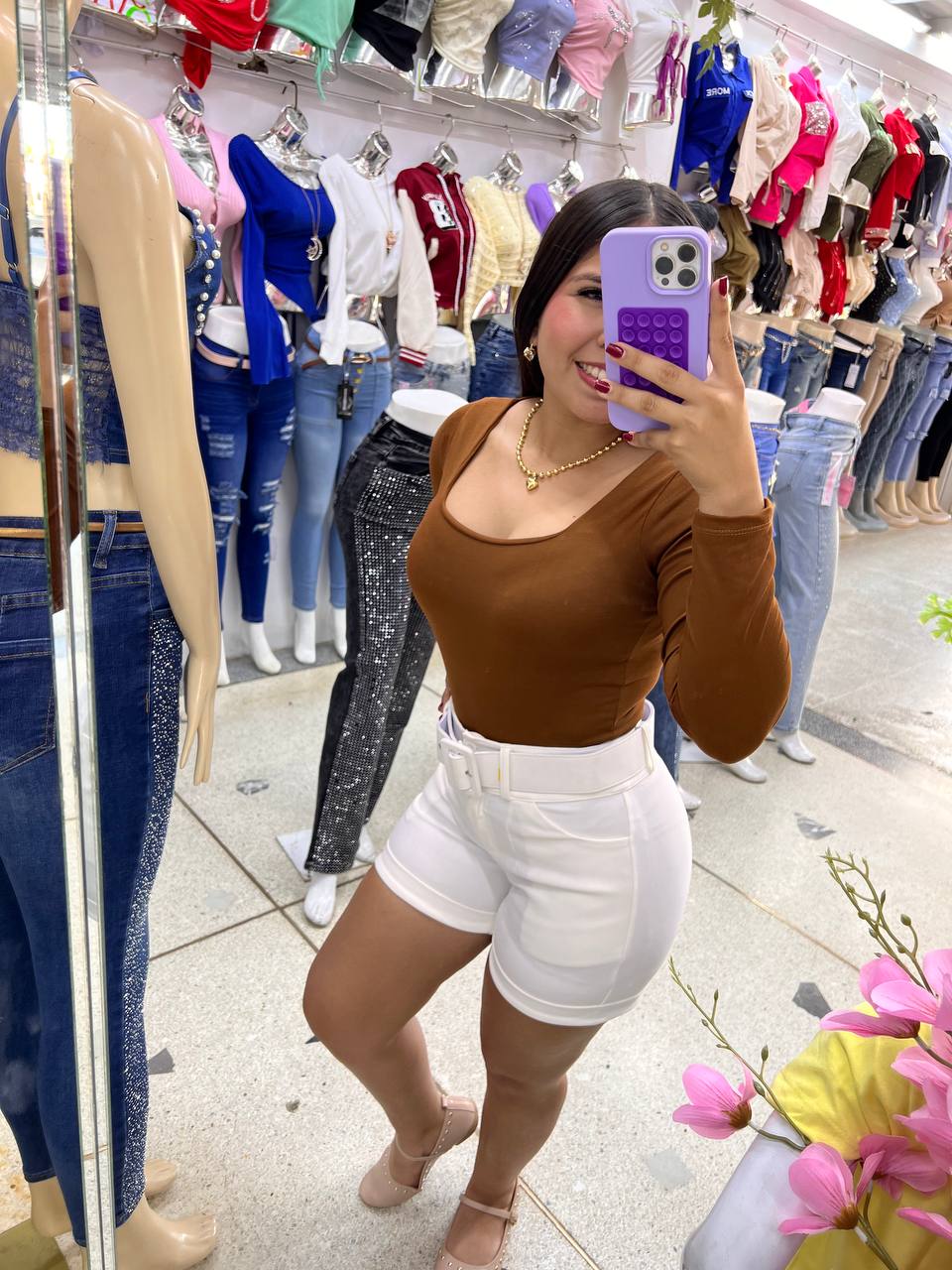 Short de vestir 
