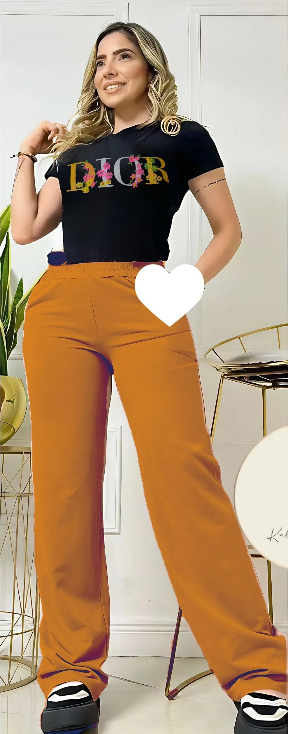 Conjunto largo de dama