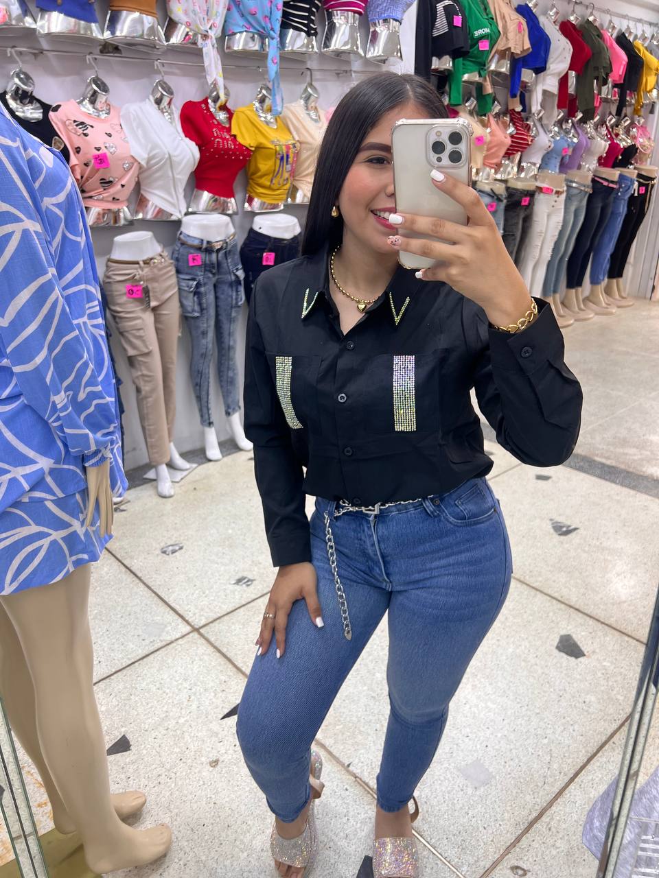 Camisa manga larga