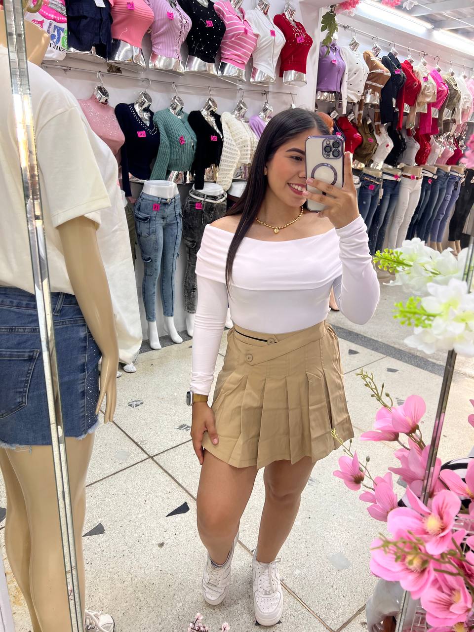 Faldas short plice