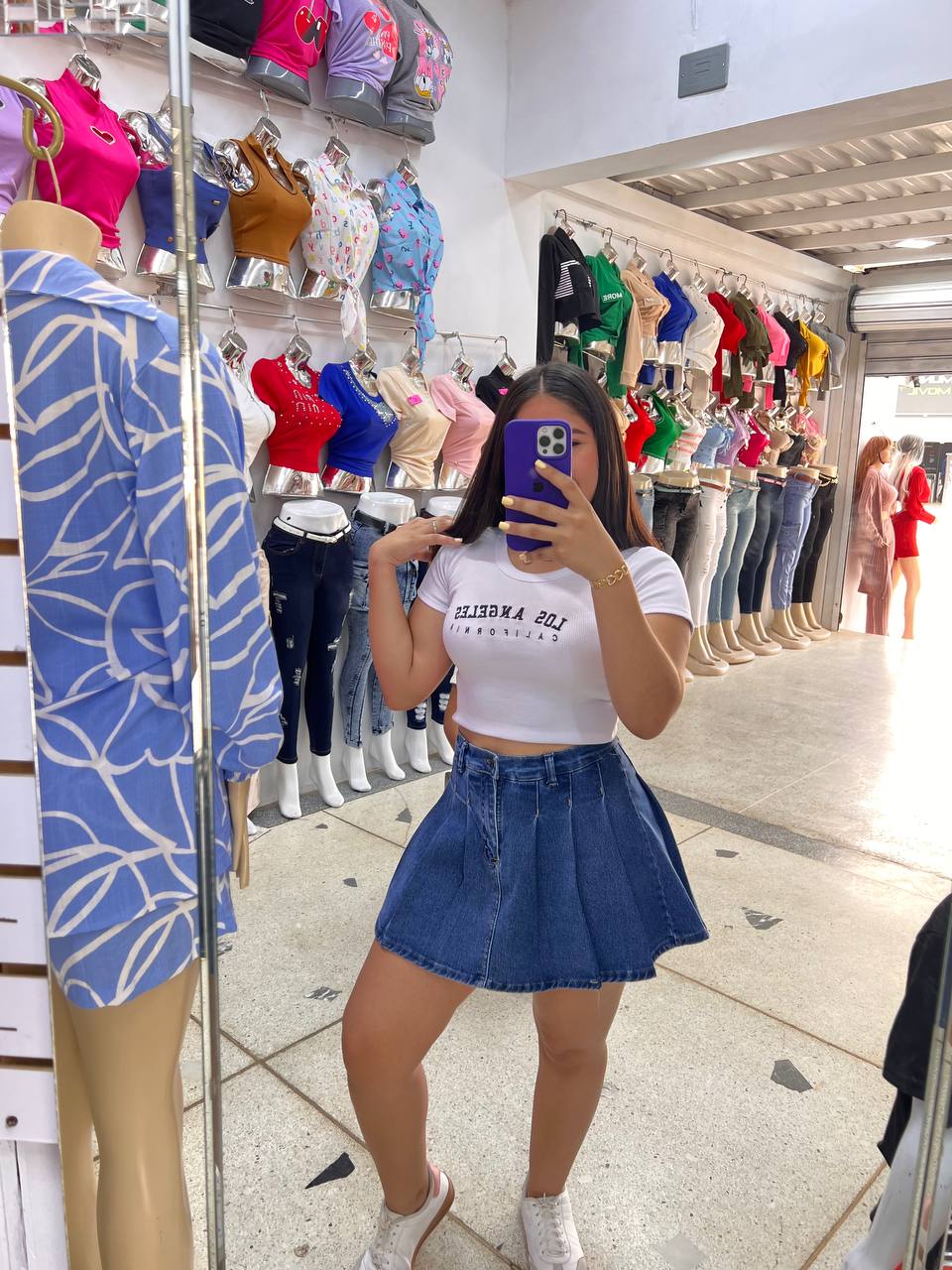 Falda short