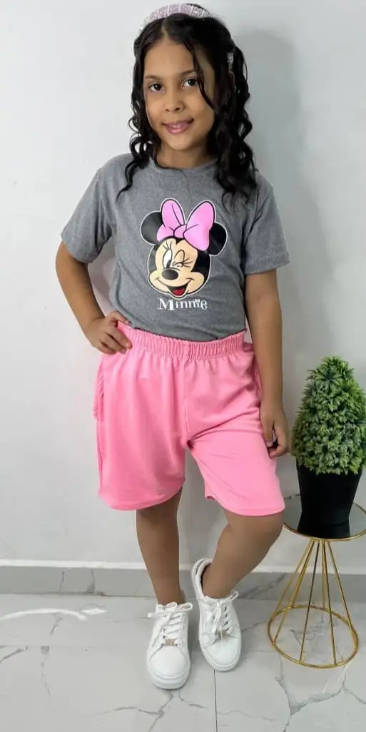 Conjunto de niña minnie