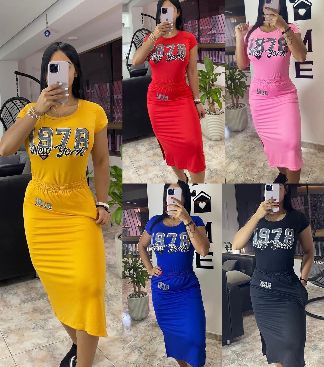 Conjunto de falda