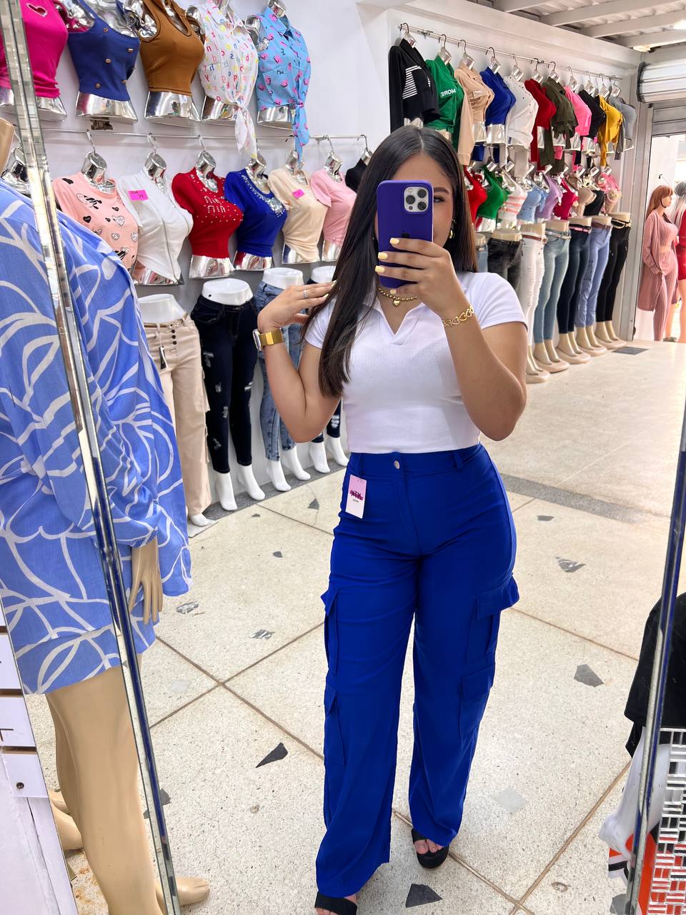 Pantalón fe vestir cargo