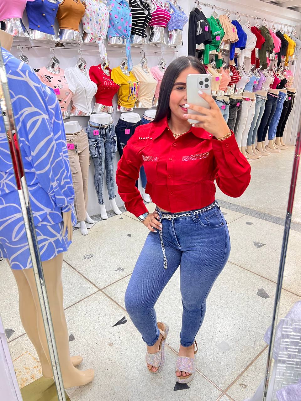 Camisa manga larga