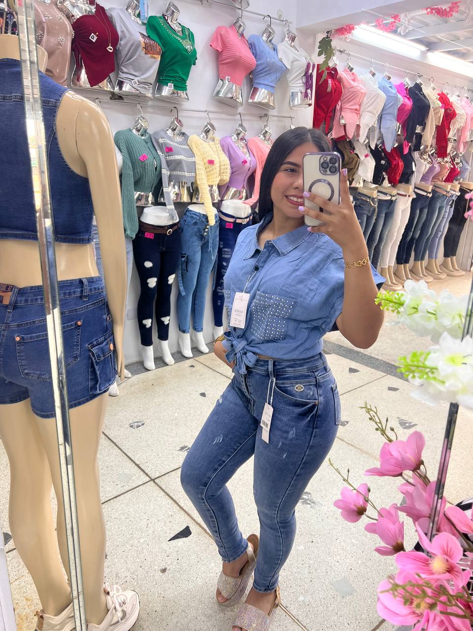 Camisa jeans 