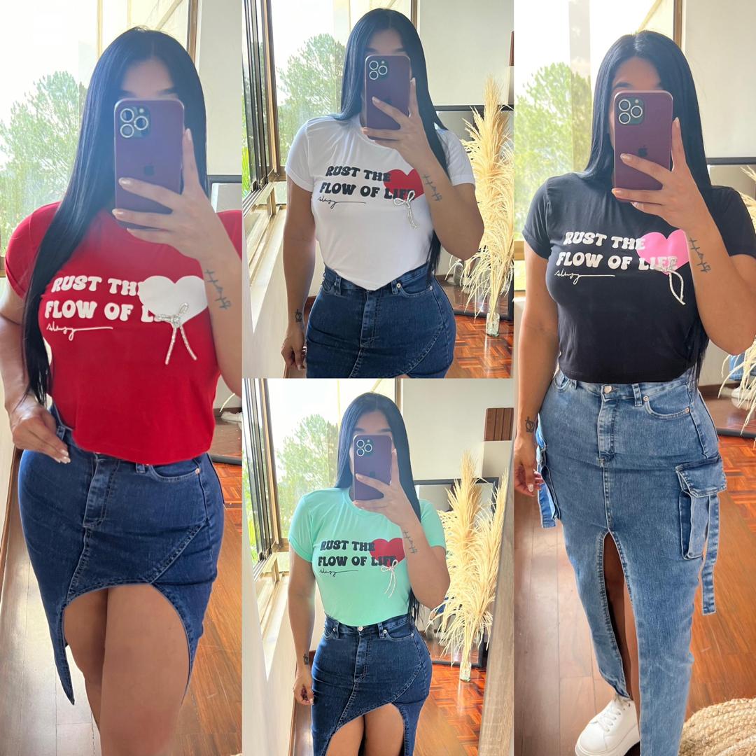 Blusa corazón