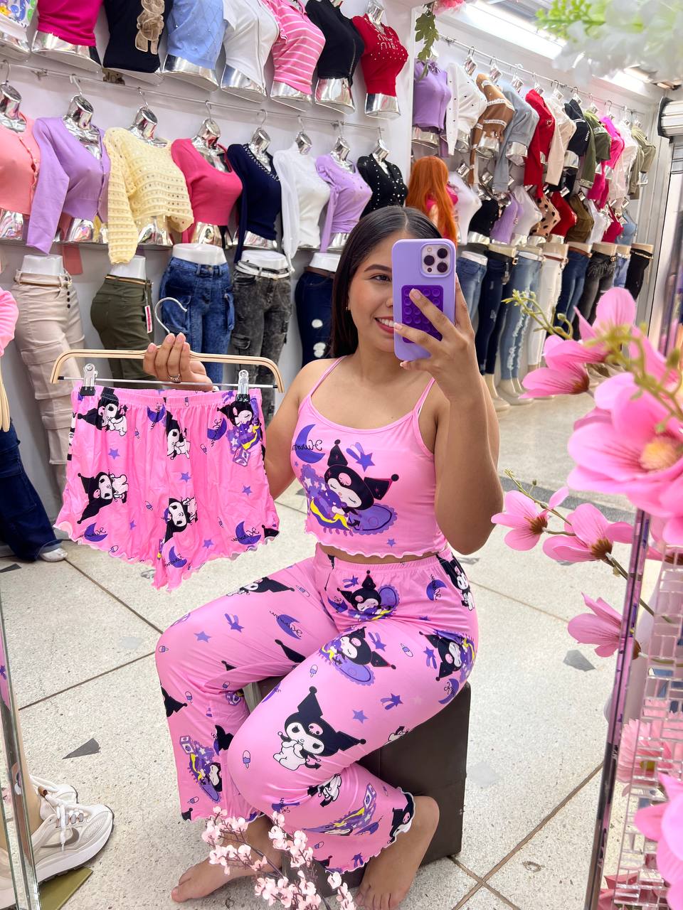 Pijamas 3 piezas