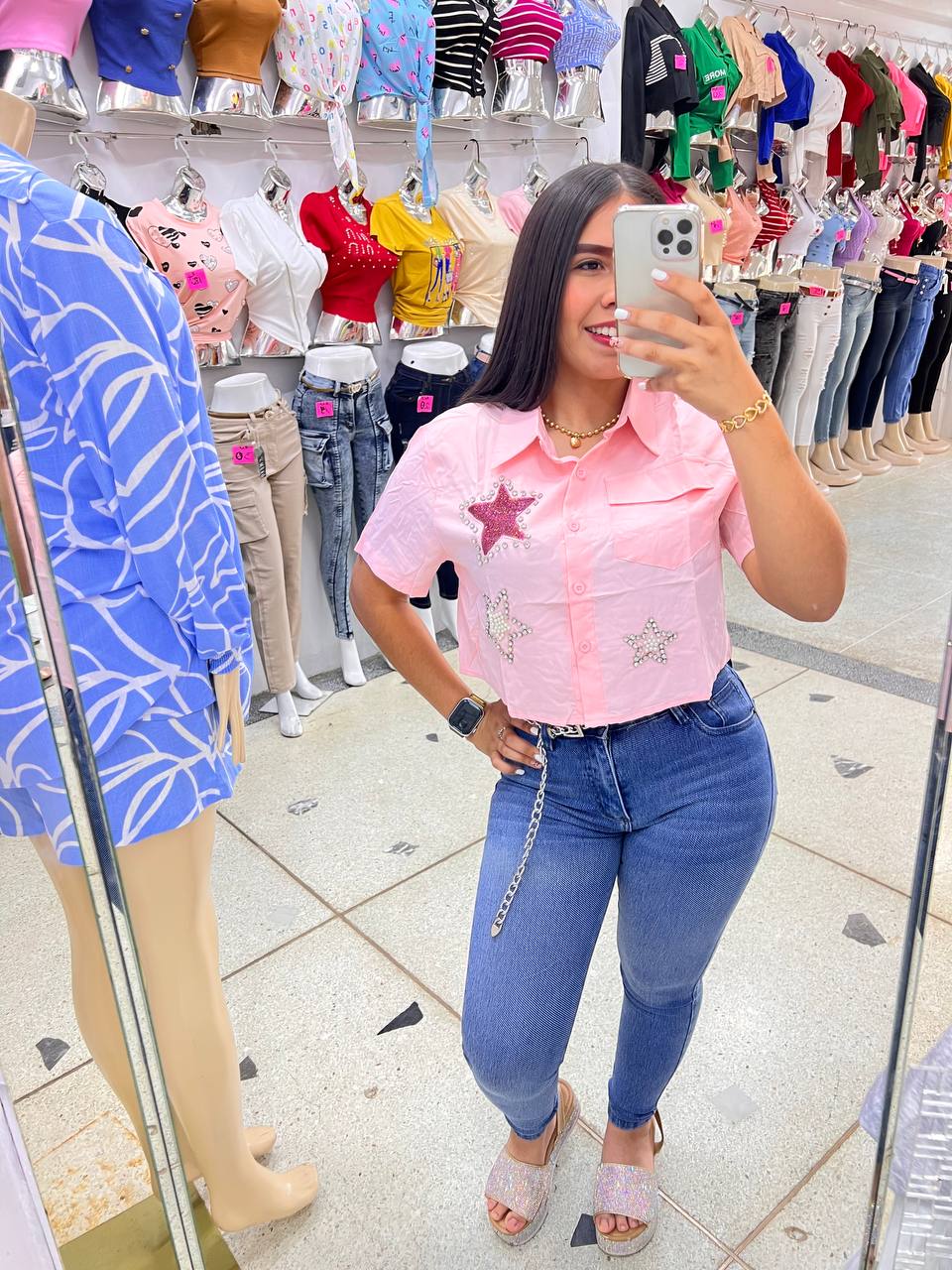 Camisa manga corta