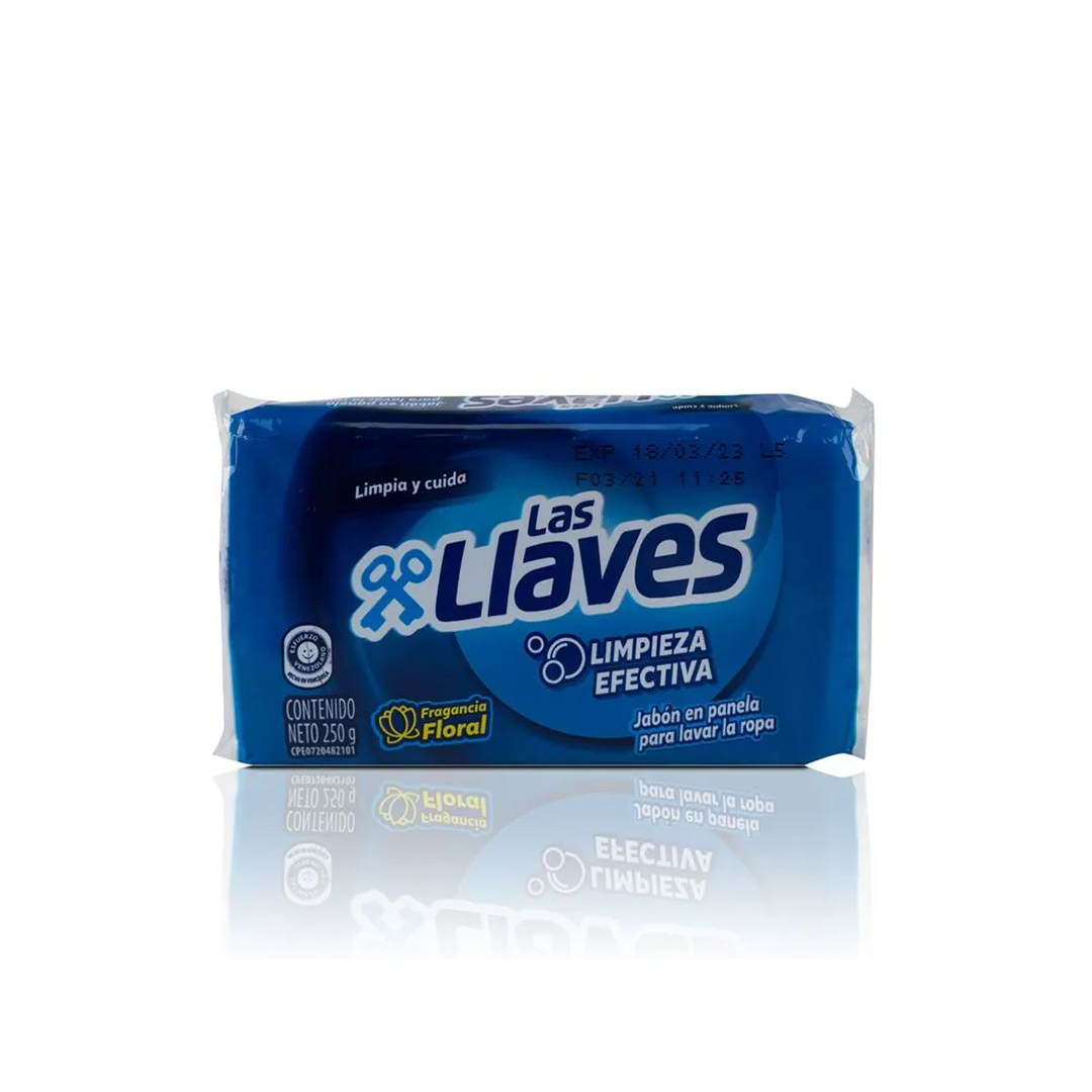 Panela Jabón Azul Las llaves 250g