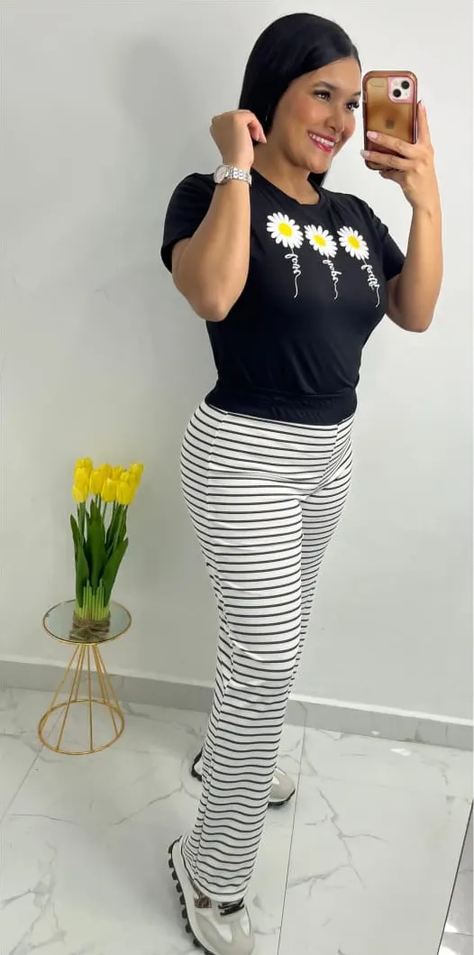 Conjunto de dama largo