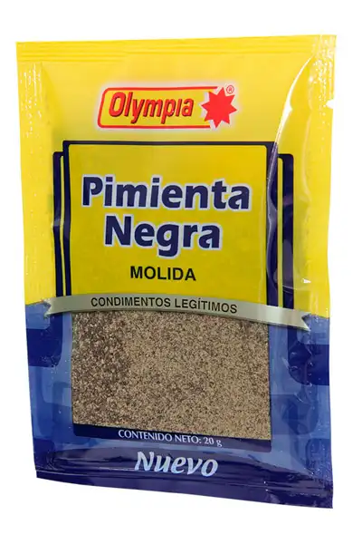 Pimienta Negra Olympia 20g