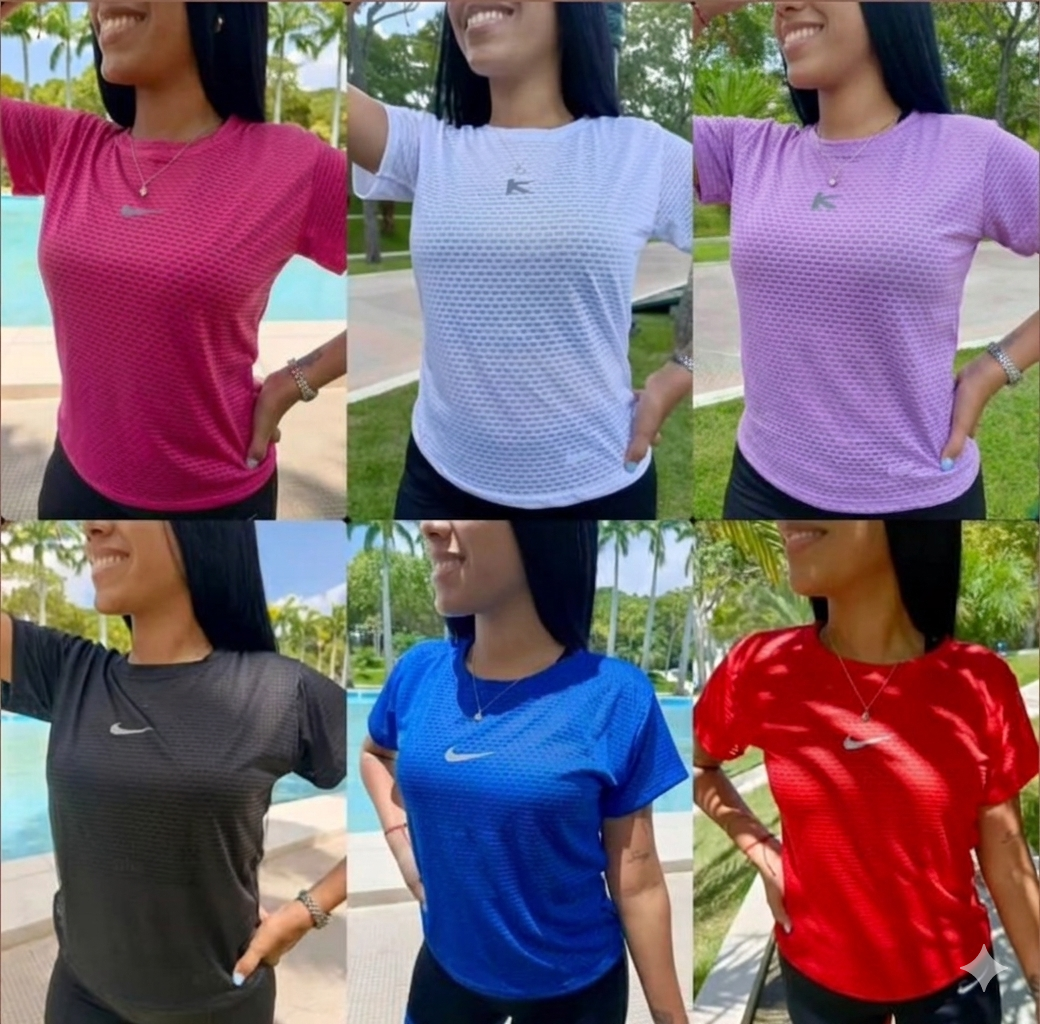 Franelas talla u microperforadas 